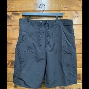 Patagonia Men’s Solid Black Swim Trunks